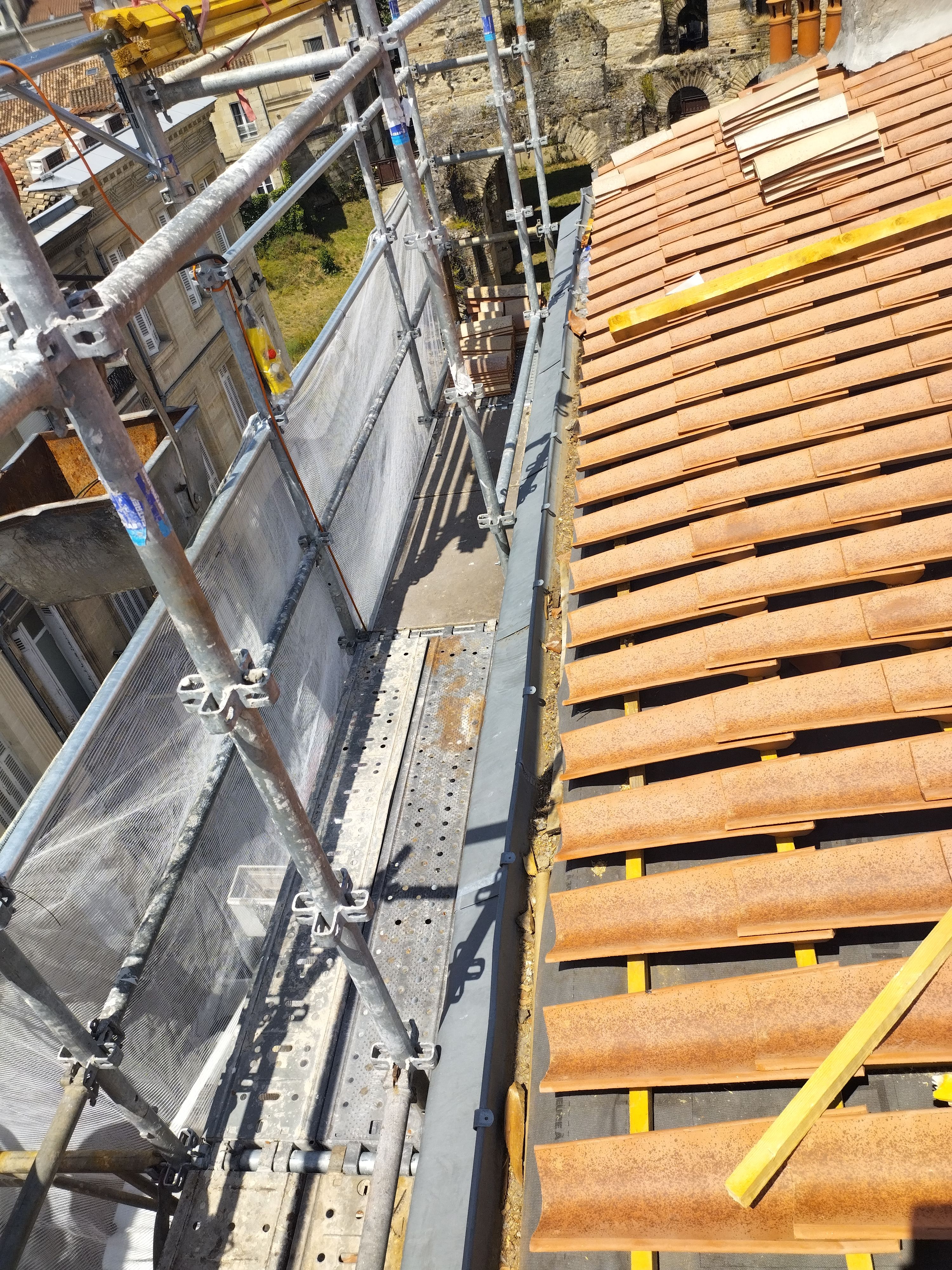 Réfection de toiture en tuile canal – Bordeaux — Jardin public