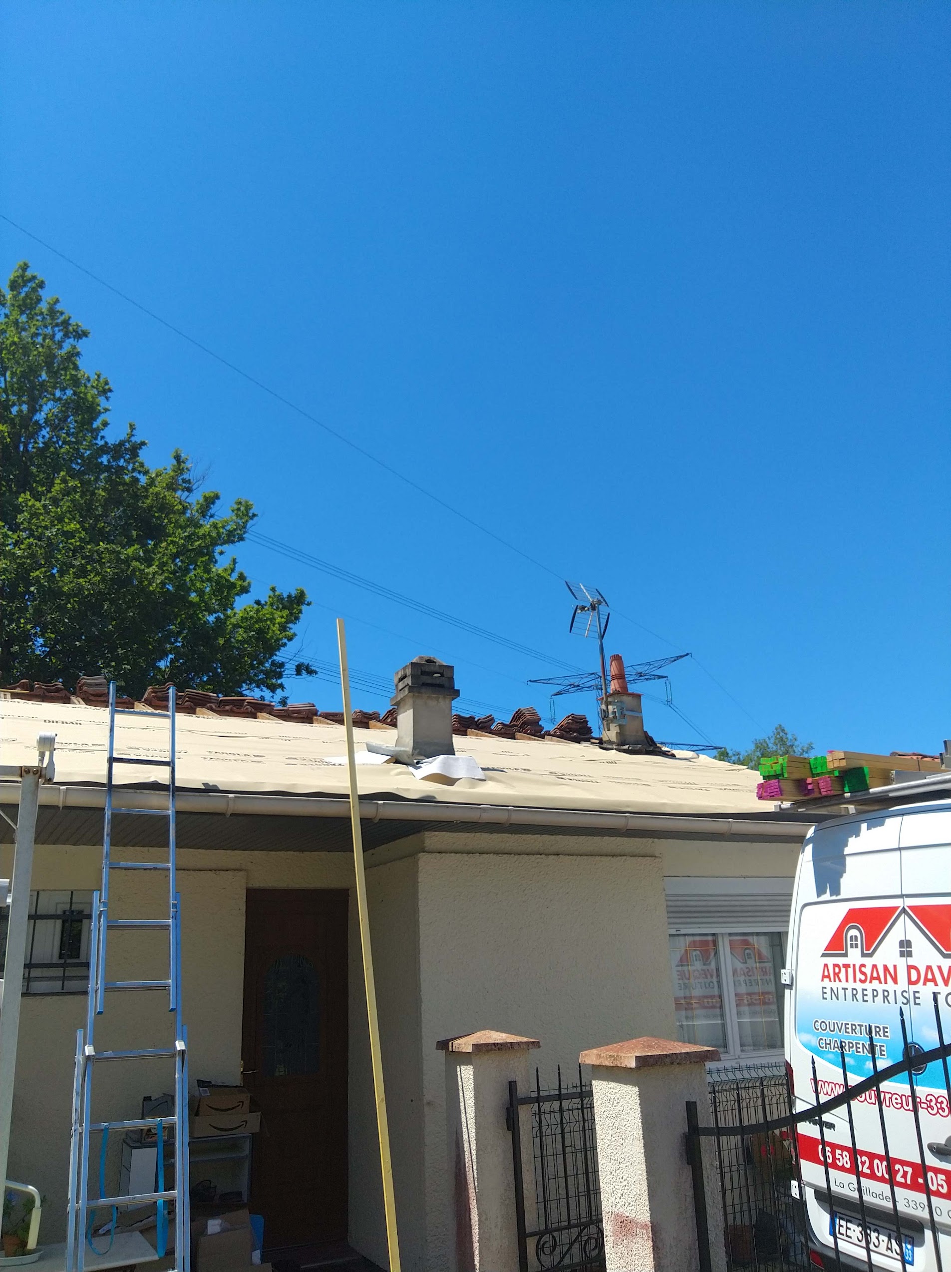 Chantier de couverture – Bordeaux et Gironde